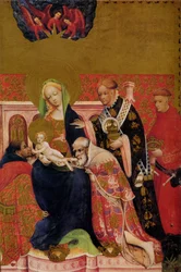 Marienkirche Dortmund - Marienalter - Panel derecho